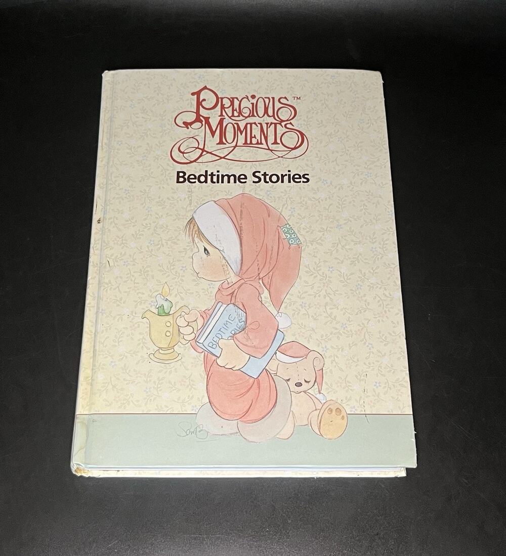 Precious Moments Bedtime Stories Book Hardcover 1992 Vintage